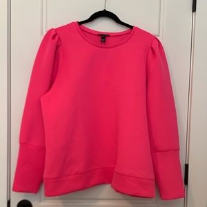 NWT Stella & Dot Hot Pink Swearshirt